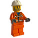 LEGO Byggarbetare Minifigur