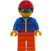 LEGO Ouvrier du batiment avec Des lunettes de protection Minifigurine