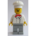 LEGO Cook mit rot Schal und Light Grey Beine Minifigur