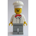 LEGO Cook mit Rot Schal und Licht Grey Beine Minifigur