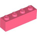 LEGO Coral Brick 1 x 4 (3010 / 6146)