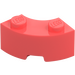 LEGO Coral Brick 2 x 2 Round Corner with Stud Notch and Reinforced Underside (85080)