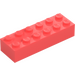 LEGO Coral Brick 2 x 6 (2456 / 44237)