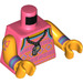 LEGO Koralle Party Llama Minifig Torso (973 / 76382)