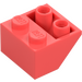 LEGO Coral Slope 2 x 2 (45°) Inverted with Flat Spacer Underneath (3660)