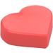 LEGO Coral Tile 1 x 1 Heart (5529 / 39739)