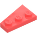 LEGO Coral Wedge Plate 2 x 3 Wing Right  (43722)