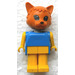 LEGO Cornelius Cat with Yellow Arms Fabuland Figure