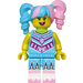 LEGO Cotton Candy Cheerleader Минифигурка