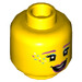 LEGO Cotton Candy Cheerleader Minifigure Diriger (Goujon solide encastré) (3626 / 75006)