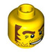 LEGO Cowboy Head (Safety Stud) (3626 / 88022)