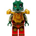 LEGO Cragger med Rustning og Brann Chi Minifigur