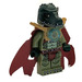 LEGO Cragger With Dark Red Torn Cape, Pearl Gold Shoulder Armour, and Chi Minifigure