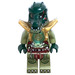 LEGO Cragger with Pearl Gold Armor, no Cape Minifigure