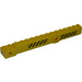 LEGO Crane Arm Outside with Pegholes with Black and Yellow Danger Stripes (Both Sides) Sticker (57779)