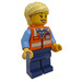 LEGO Kraan Operator minifiguur