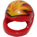 LEGO Crash Helmet with flames pattern (2446)