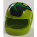 LEGO Crash Helmet with Lime &quot;M&quot; and Swirl (2446)