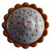 LEGO Cream Pie with Sprinkles and Filling Pattern (12163)