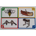 LEGO Creationary Game Card with Bee