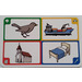 LEGO Creationary Game Card with Bird