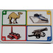 LEGO Creationary Game Card mit Kamel