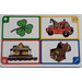 LEGO Creationary Game Card mit Clover