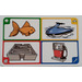 LEGO Creationary Game Card mit Fisch