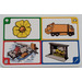 LEGO Creationary Game Card with Flower