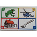 LEGO Creationary Game Card with Frog