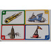 LEGO Creationary Game Card mit Meteor