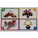 LEGO Creationary Game Card with Mountain