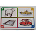 LEGO Creationary Game Card with Sheep