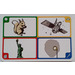 LEGO Creationary Game Card avec Squirrel