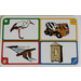 LEGO Creationary Game Card with Stork
