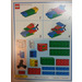 LEGO Creator Board Game Model Card - Set 2 Boat (Blue Border)
