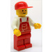 LEGO Creator Tafel Male, rot Overalls Minifigur