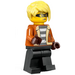 LEGO Criminal Biker with Helmet Minifigure