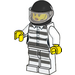 LEGO Criminal mit Helm Minifigur