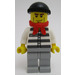LEGO Criminal met Rood Bandana  minifiguur