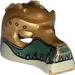 LEGO Crocodile Mask with Gold Teeth and Black Diamonds (12551 / 12837)