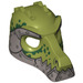 LEGO Krokodil Maske mit Silber Armor Jaw (12551 / 20064)