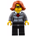 LEGO Crook with Dark Orange Hair Minifigure