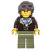 LEGO Crook mit Helm Minifigur
