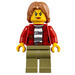 LEGO Crook with Red Jacket Minifigure