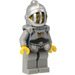 LEGO couronner Knight avec Breast assiette et Grille Casque Figurine