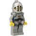 LEGO Krone Ritter mit Breast Platte und Gitter Helm Minifigur