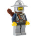 LEGO Corona Cavaliere con Catena Armatura e Freccia Quiver Minifigure