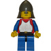 LEGO Crusader Soldaat met Plaat Pantser en Neck Protector Helm Minifiguur