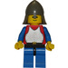LEGO Crusader Soldier with Plate Armour and Neck Protector Helmet Minifigure